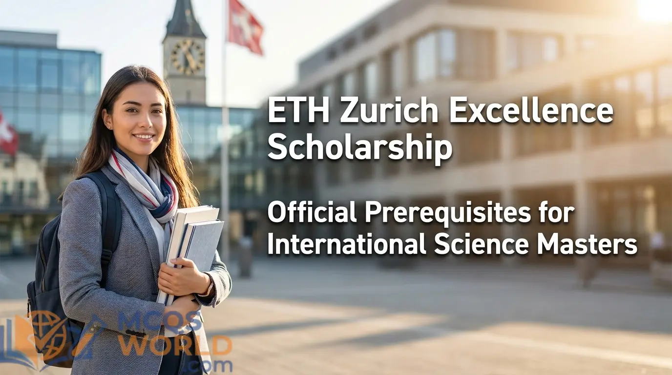 ETH Zurich Excellence Scholarship: Prerequisites for International Master’s Applicants ETH Zurich Excellence Scholarship: Prerequisites for International Master's Applicants