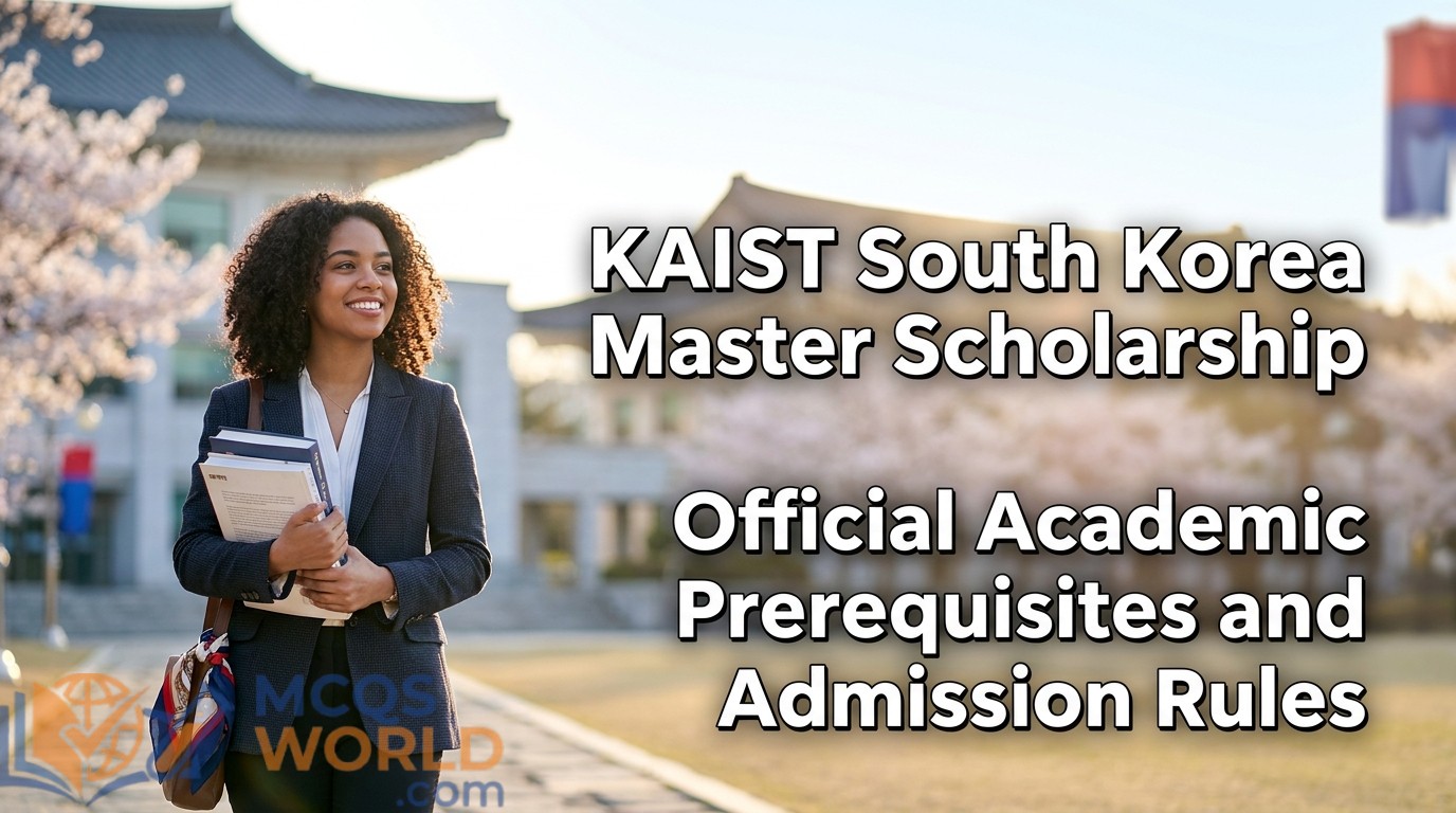 KAIST Master’s Scholarship: Academic Prerequisites and Admission Rules KAIST Master's Scholarship: Academic Prerequisites and Admission Rules