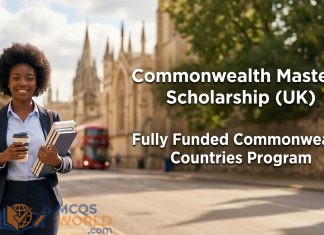 Commonwealth Master's Scholarship (UK): Fully Funded Commonwealth Countries Program