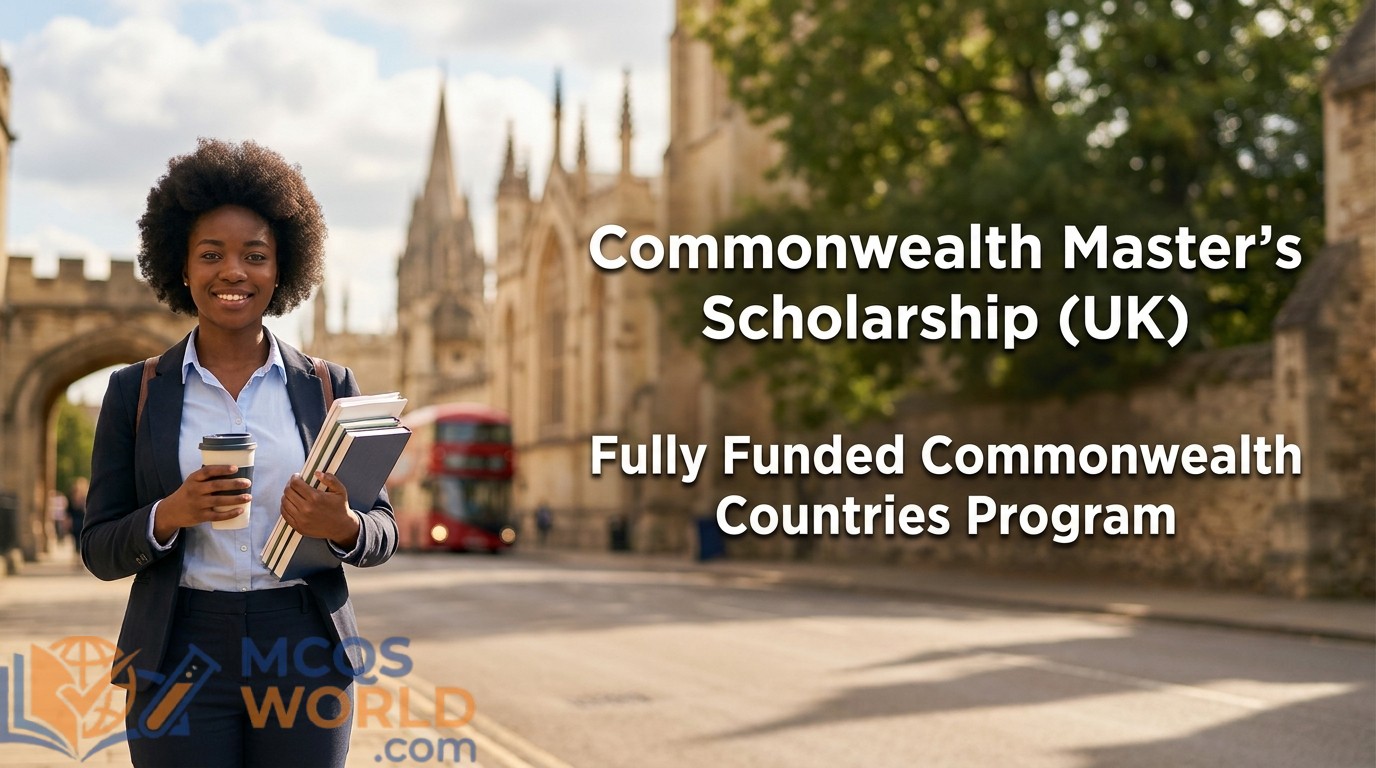 Commonwealth Master’s Scholarship (UK): Fully Funded Commonwealth Countries Program Commonwealth Master's Scholarship (UK): Fully Funded Commonwealth Countries Program