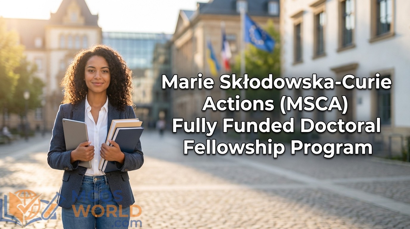 Marie Skłodowska-Curie Actions (MSCA): Fully Funded Doctoral Fellowship Program Marie Skłodowska-Curie Actions (MSCA): Fully Funded Doctoral Fellowship Program