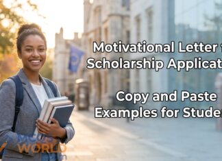 Motivational Letter for Scholarship Application: Copy and Paste Examples for Students Motivational Letter for Scholarship Application: Copy and Paste Examples for Students