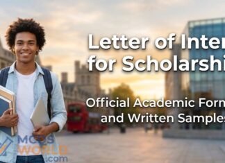 Letter of Intent for Scholarship: Official Academic Format and Written Samples Letter of Intent for Scholarship: Official Academic Format and Written Samples