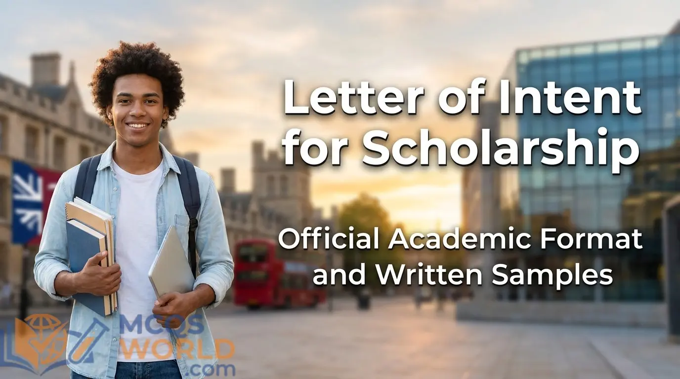 Letter of Intent for Scholarship: Official Academic Format and Written Samples Letter of Intent for Scholarship: Official Academic Format and Written Samples