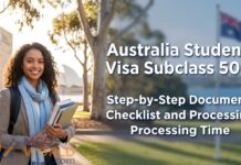 Australia Student Visa Subclass 500: Step-by-Step Document Checklist and Processing Time Australia Student Visa Subclass 500: Step-by-Step Document Checklist and Processing Time