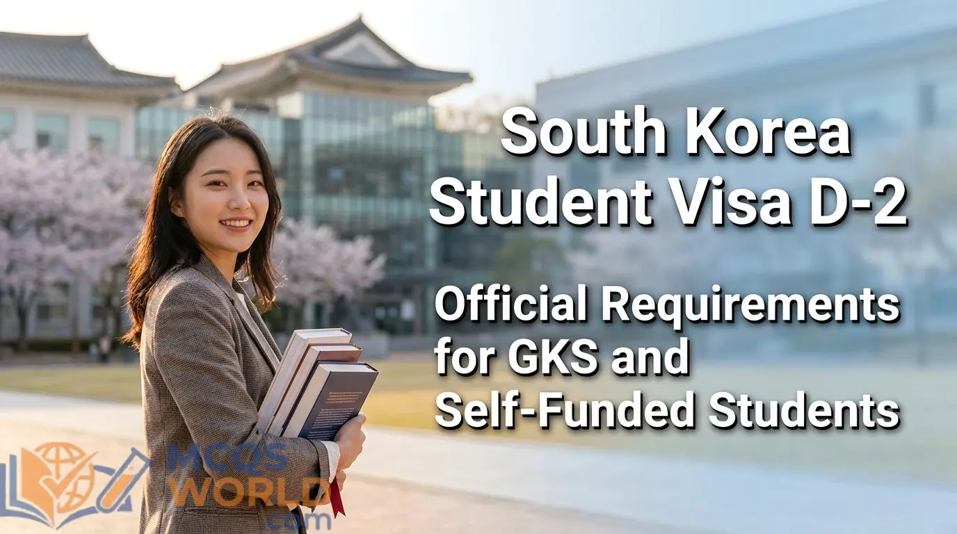 South Korea Student Visa D-2: Official Requirements for GKS and Self-Funded Students