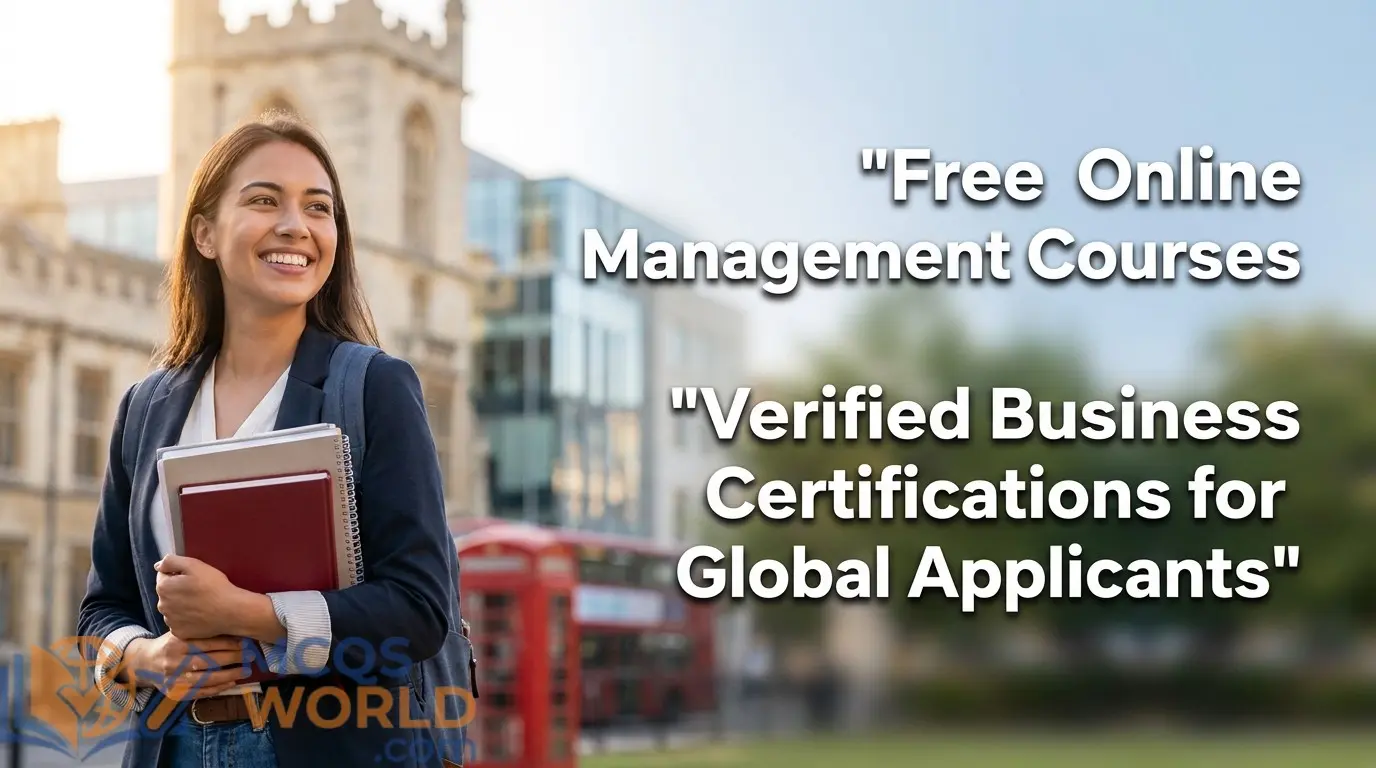 Free Online Management Courses: Verified Business Certifications for Global Applicants Free Online Management Courses: Verified Business Certifications for Global Applicants