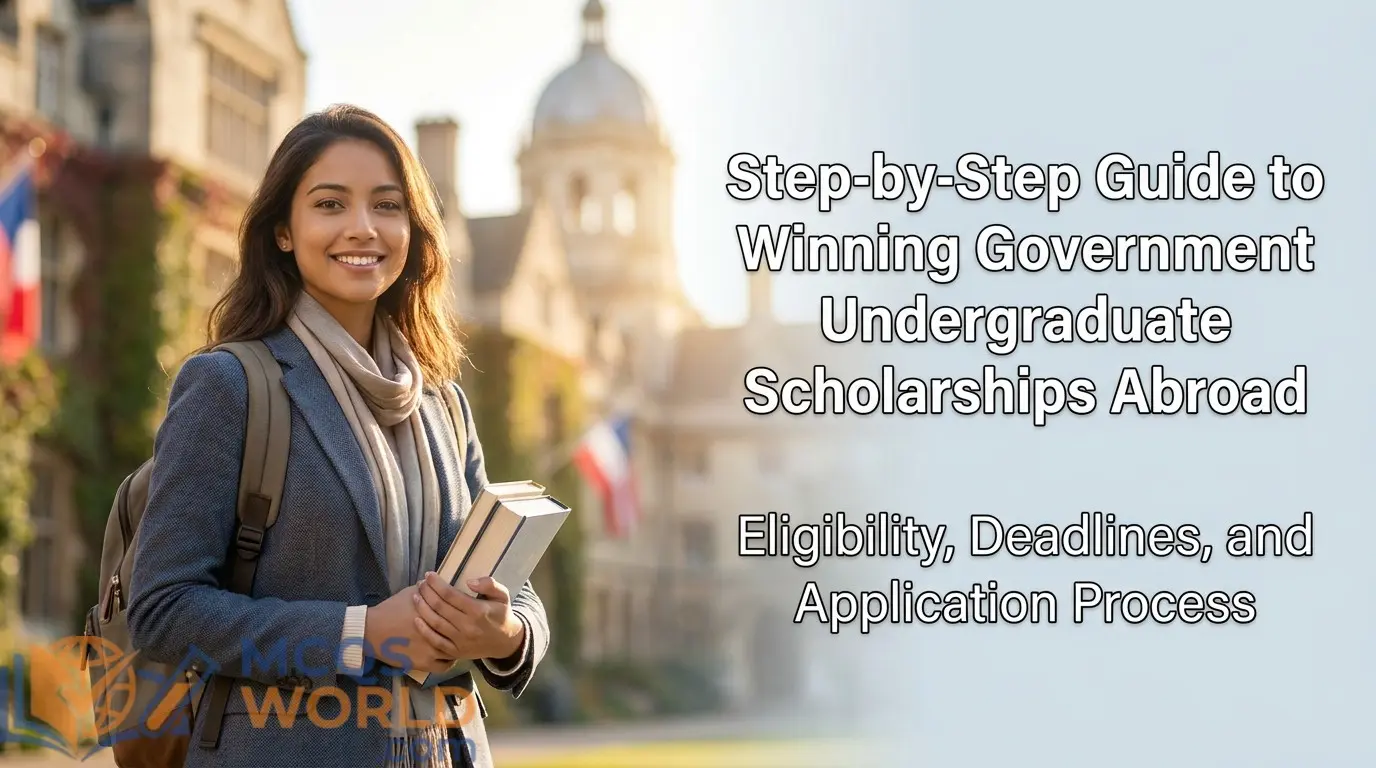 Step-by-Step Guide to Winning Government Undergraduate Scholarships Abroad