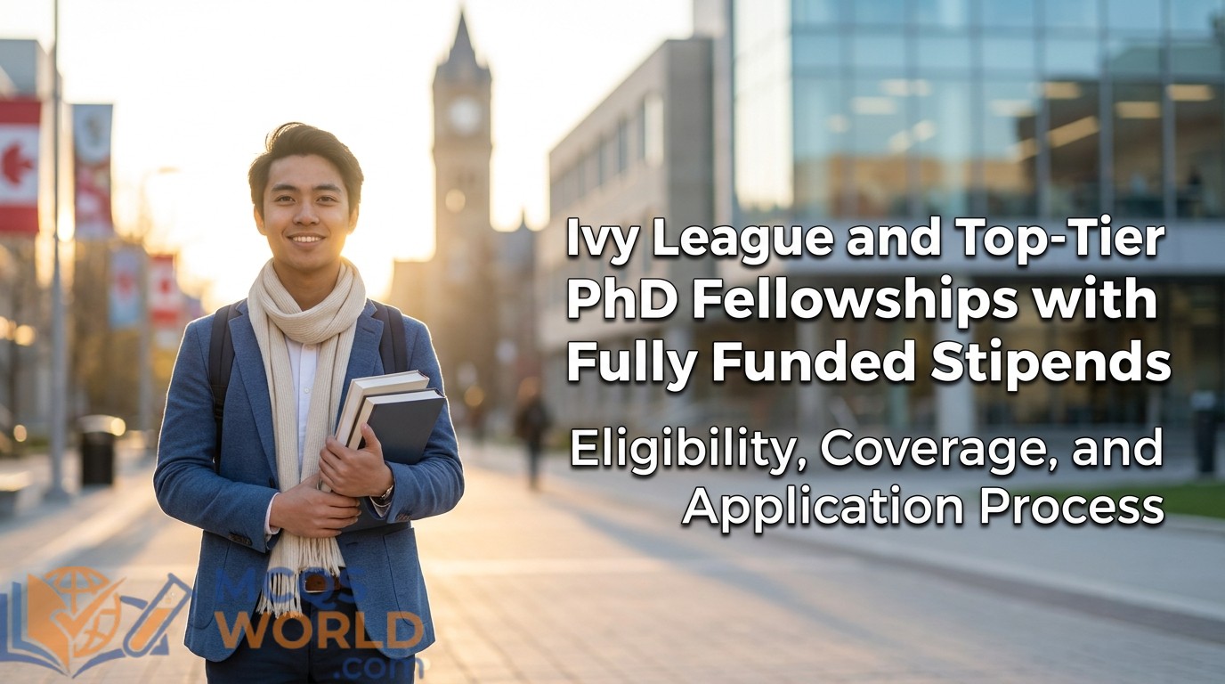 8 Fully Funded Ivy League & Top PhD Fellowships 8 Fully Funded Ivy League & Top PhD Fellowships