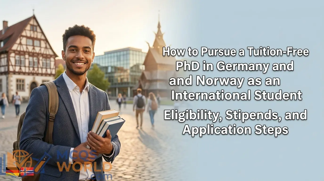How to Pursue a Tuition-Free PhD in Germany and Norway as an International Student How to Pursue a Tuition-Free PhD in Germany and Norway as an International Student