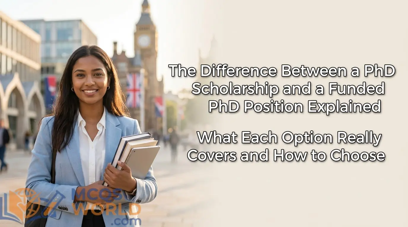 The Difference Between a PhD Scholarship and a Funded PhD Position Explained