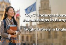 Top 7 Undergraduate Scholarships in Europe Taught Entirely in English