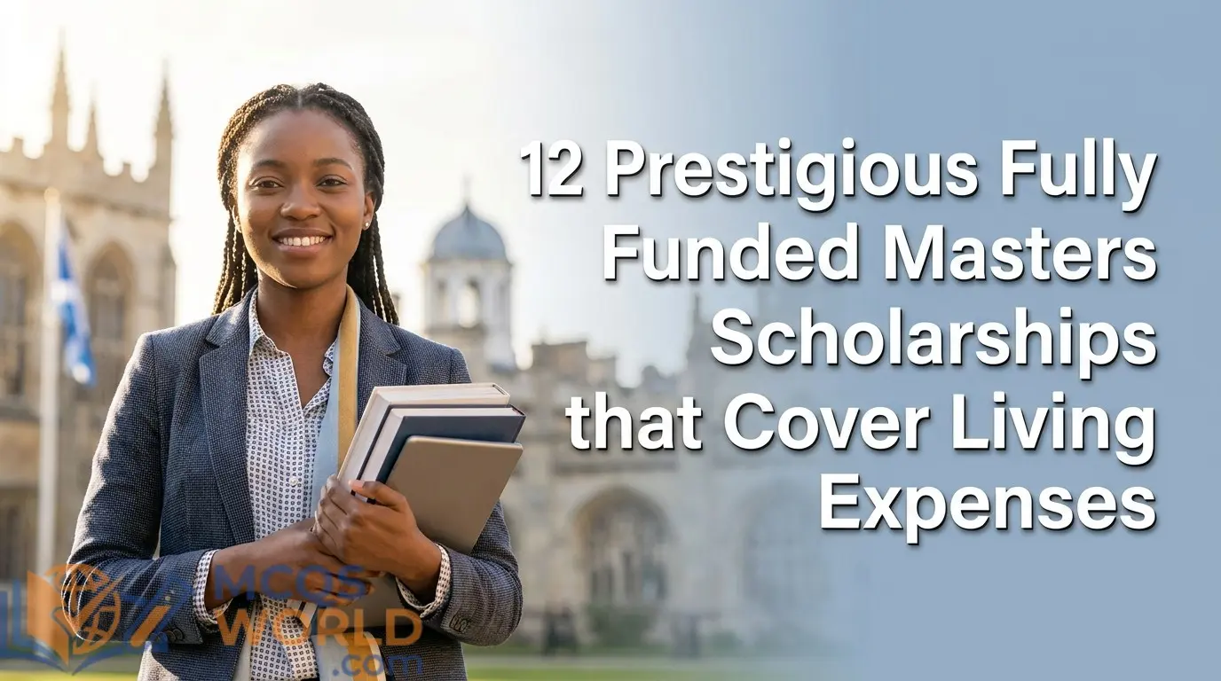 12 Prestigious Fully Funded Masters Scholarships that Cover Living Expenses 12 Prestigious Fully Funded Masters Scholarships that Cover Living Expenses