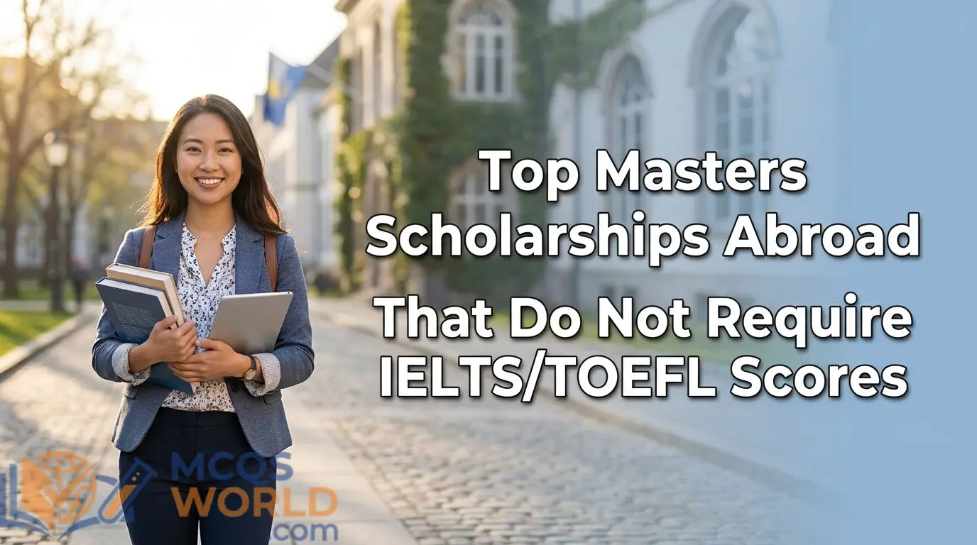 Top Masters Scholarships Abroad That Do Not Require IELTS/TOEFL Scores Top Masters Scholarships Abroad That Do Not Require IELTS/TOEFL Scores