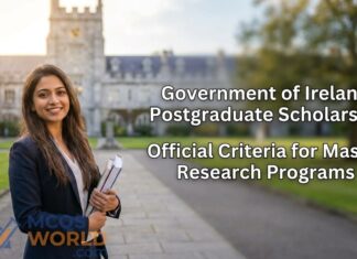 Government of Ireland Postgraduate Scholarship: Criteria for Master’s Research Programmes Government of Ireland Postgraduate Scholarship: Criteria for Master's Research Programmes