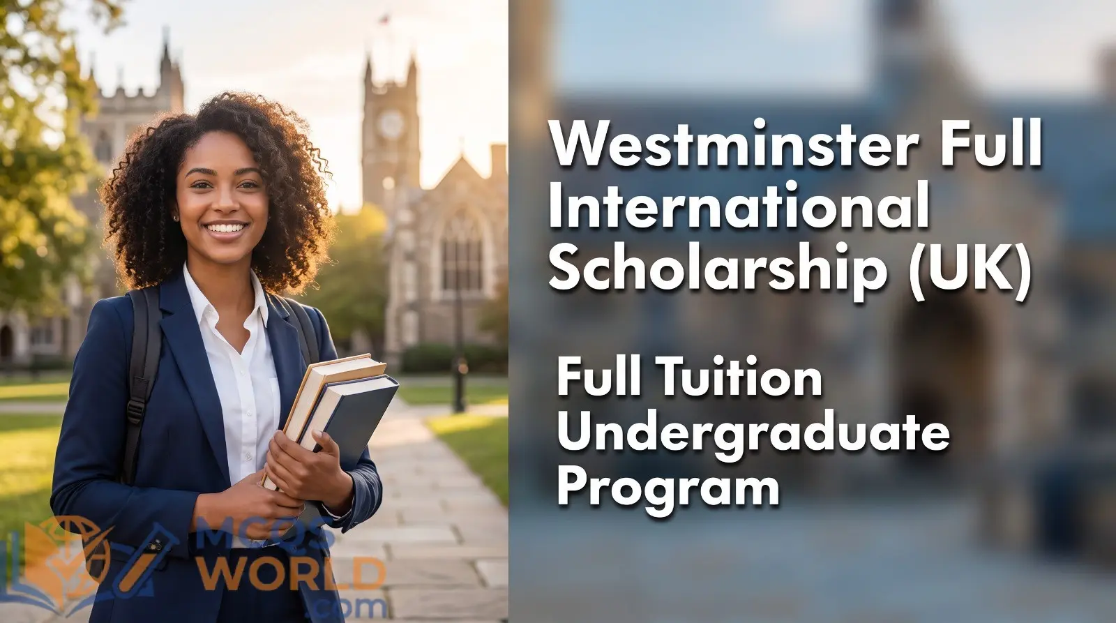 Westminster Full International Undergraduate Scholarship (UK): Full Tuition Program