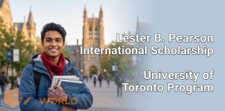 Lester B. Pearson International Scholarship: University of Toronto Program Lester B. Pearson International Scholarship: University of Toronto Program