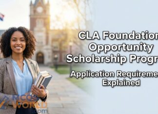 CLA Foundation Opportunity Scholarship Program: Application Requirements Explained CLA Foundation Opportunity Scholarship Program