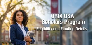 ORIX USA Scholars Program: Eligibility and Funding Details ORIX USA Scholars Program: Eligibility and Funding Details