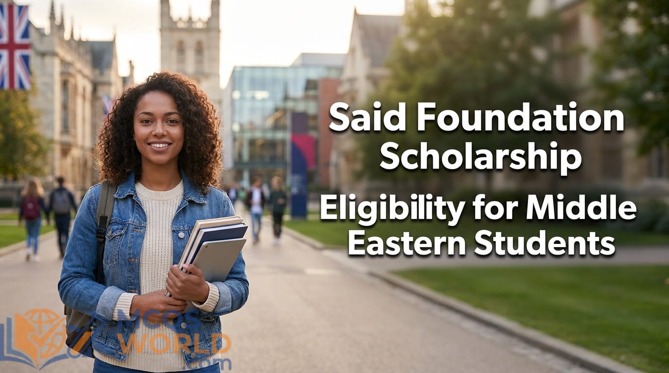 Saïd Foundation Scholarship: Eligibility for Middle Eastern Students Saïd Foundation Scholarship: Eligibility for Middle Eastern Students