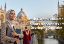 Reach Oxford Scholarship: Eligibility for Students From Developing Countries