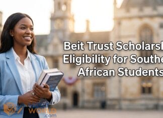 Beit Trust Scholarship: Eligibility for Southern African Students